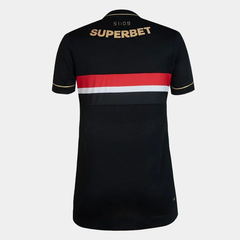 Camisa Feminina São Paulo III 2025/2026 + Personalização Grátis