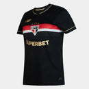 Camisa Feminina São Paulo III 2025/2026 + Personalização Grátis