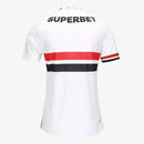 Camisa São Paulo Feminina São Paulo I 2025/26 - Branco