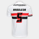 Camisa Lançamento São Paulo I 2025/26 - Branco - Arboleda Nº 5